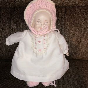 Vintage Porcelain Three Faced Baby Doll